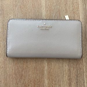 Kate spade gray wallet